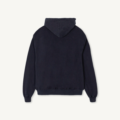 Cropped Hoodie - Vintage Black