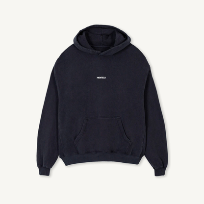 Cropped Hoodie - Vintage Black